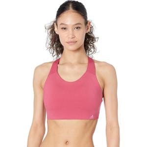 imageadidas Womens Ultimate AEROREADY Fitness Gym Training Pilates Yoga High Support Workout BraWild Pink