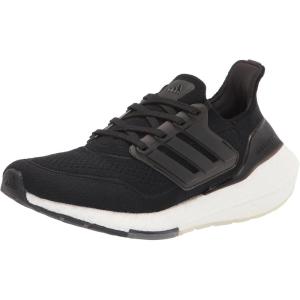 imageadidas Womens Ultraboost 21 Running ShoeBlackBlackGrey