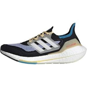 imageadidas Womens Ultraboost 21 Running ShoeBlackWhiteViolet Tone