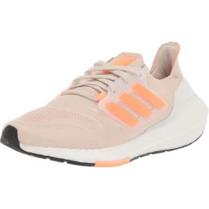 imageadidas Womens Ultraboost 22 Running ShoeAluminaBeam OrangeBlack