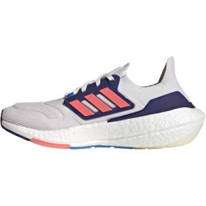 imageadidas Womens Ultraboost 22 Running ShoeCrystal WhiteTurboLegacy Indigo