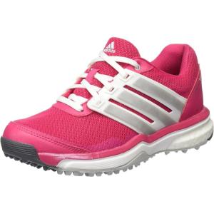 imageadidas Womens W Response Bounce 2 Golf ShoeRosa Blanco Plata