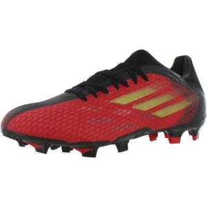 imageadidas X Speedflow3 Firm Ground Cleats MensVivid RedGold MetallicCore Black