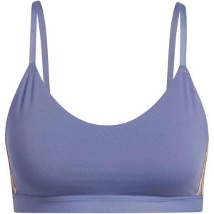 imageadidas womens All Me 3stripes BraOrbit VioletBlack