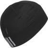 imageAdidas Alphaskin Beanie  Performance Workout Skull CapBlackSilver Reflective F23