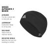 imageAdidas Alphaskin Beanie  Performance Workout Skull CapBlackSilver Reflective F23
