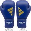 imageAdidas Custom Boxing Gloves  Speed 50  for Boxing Kickboxing MMA Bag Training ampamp Fitness  Custom Boxing Gloves for Gifts SouvenirsBlue Gold