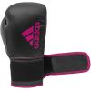 imageAdidas Hybrid 80 Boxing Gloves  Adult Boxing Gloves for Men ampamp Women  Heavy Bag Gloves Kickboxing Gloves for Women MMA Sparring Gloves Punching Bag Gloves for MenBlackShock Pink