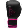 imageAdidas Hybrid 80 Boxing Gloves  Adult Boxing Gloves for Men ampamp Women  Heavy Bag Gloves Kickboxing Gloves for Women MMA Sparring Gloves Punching Bag Gloves for MenBlackShock Pink