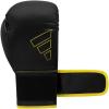 imageAdidas Hybrid 80 Boxing Gloves  Adult Boxing Gloves for Men ampamp Women  Heavy Bag Gloves Kickboxing Gloves for Women MMA Sparring Gloves Punching Bag Gloves for MenBlackYellow