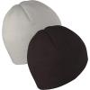 imageAdidas Mens Beanie 2Pack  Standard Fit Winter Knit Hat Skull CapWonder Alumina GreyBlackShadow Brown Grey Six