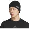 imageAdidas Mens Premium Skully Beanie  Standard Fit Winter Skull CapBlackGrey FourBlack