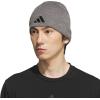 imageAdidas Mens Reversible Skully Beanie  Standard Fit Winter Hat Skull CapGrey Sixgrey ThreeBlackSkully