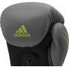 imageAdidas Speed TILT 150 Boxing Gloves  Training Boxing Gloves for Men ampamp Women  Heavy Bag Gloves Kickboxing Gloves Punching Gloves for Fitness ampamp MMAGrey 3Mat BlackSignal