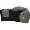 imageAdidas Speed TILT 150 Boxing Gloves  Training Boxing Gloves for Men ampamp Women  Heavy Bag Gloves Kickboxing Gloves Punching Gloves for Fitness ampamp MMAGrey 3Mat BlackSignal