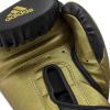 imageAdidas Tilt 350 PRO Training Gloves  Hook ampamp Loop with New Tilt Technology  for Men Women Unisex  Sustainable Vegan Leather Boxing Kickboxing MMA Training GlovesBlackGold Met