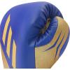 imageAdidas Tilt 350 PRO Training Gloves  Hook ampamp Loop with New Tilt Technology  for Men Women Unisex  Sustainable Vegan Leather Boxing Kickboxing MMA Training GlovesBlue Metallic Gold