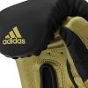 imageAdidas Tilt 350 PRO Training Gloves  Hook ampamp Loop with New Tilt Technology  for Men Women Unisex  Sustainable Vegan Leather Boxing Kickboxing MMA Training GlovesBlackGold Met