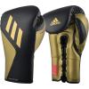 imageAdidas Tilt 350 Pro with Lace Closure  with New Tilt Technology  for Men Women Unisex  Sustainable Vegan Leather Boxing Kickboxing MMA Training GlovesBlackGold