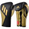 imageAdidas Tilt 350 Pro with Lace Closure  with New Tilt Technology  for Men Women Unisex  Sustainable Vegan Leather Boxing Kickboxing MMA Training GlovesBlackGold