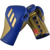 imageAdidas Tilt 350 Pro with Lace Closure  with New Tilt Technology  for Men Women Unisex  Sustainable Vegan Leather Boxing Kickboxing MMA Training GlovesBlueGold