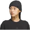 imageAdidas Womens Beanie  Lifestyle Standard Fit Winter Knit HatBlackGreyBlack