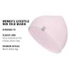 imageAdidas Womens Beanie  Lifestyle Standard Fit Winter Knit HatClear PinkMgh Solid Grey