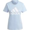 imageAdidas Womens Essentials Logo TeeBlue DawnWhite