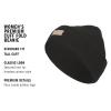 imageAdidas Womens Premium Cuffed Beanie  Tall Fit Knit Winter HatBlackHemp BeigeChalky Brown