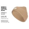imageAdidas Womens Premium Cuffed Beanie  Tall Fit Knit Winter HatWarm Sandstone BeigeCream White