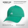 imageAdidas Womens Saturday 3 Fashion HatSemi Court GreenWhite30