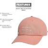 imageAdidas Womens Saturday 3 Fashion HatWonder ClayChalk WhiteHalo Ivory White