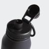 imageadidas 1 Liter 32 oz Metal Water Bottle HotCold DoubleWalled Insulated 188 Stainless Steel Focus Olive GreenBlack 32 OuncesBlackSilver Metallic