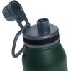 imageadidas 1 Liter 32 oz Metal Water Bottle HotCold DoubleWalled Insulated 188 Stainless Steel Focus Olive GreenBlack 32 OuncesGreen OxideOnix GreySilver Metallic