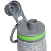 imageadidas 20 oz Stainless Steel Water Bottle Insulated DoubleWalled 188 Metal Men Women Girls and BoysAdi Font Madness Stone GreyGreyLucid Lime Green