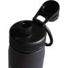 imageadidas 20 oz Stainless Steel Water Bottle Insulated DoubleWalled 188 Metal Men Women Girls and BoysBlackSilver Metallic