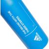 imageadidas 20 oz Stainless Steel Water Bottle Insulated DoubleWalled 188 Metal Men Women Girls and BoysBlue RushWhiteGrey