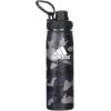 imageadidas 20 oz Stainless Steel Water Bottle Insulated DoubleWalled 188 Metal Men Women Girls and BoysCamouflage CarbonBlackWhite