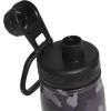 imageadidas 20 oz Stainless Steel Water Bottle Insulated DoubleWalled 188 Metal Men Women Girls and BoysCamouflage CarbonBlackWhite
