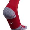 imageadidas 3Stripe Hoop Soccer Socks 1Pair with Arch Compression for a Secure FitTeam Power RedWhite