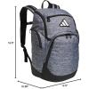 imageadidas 5Star 20 Team Backpack for MultiSport Practice Travel and GameDay Black One SizeJersey Onix Grey