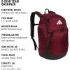 imageadidas 5Star 20 Team Backpack for MultiSport Practice Travel and GameDay Black One SizeTeam Collegiate Burgundy