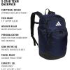 imageadidas 5Star 20 Team Backpack for MultiSport Practice Travel and GameDay Black One SizeTeam Navy Blue 2