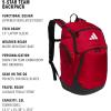 imageadidas 5Star 20 Team Backpack for MultiSport Practice Travel and GameDay Black One SizeTeam Power Red 2