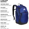 imageadidas 5Star 20 Team Backpack for MultiSport Practice Travel and GameDay Black One SizeTeam Royal Blue
