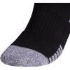 imageadidas 5Star Football Crew Socks for Mens and Womens Sports Soccer Volleyball 1PackBlackWhite