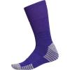 imageadidas 5Star Football Crew Socks for Mens and Womens Sports Soccer Volleyball 1PackCollegiate PurpleWhite