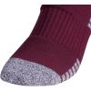 imageadidas 5Star Football Crew Socks for Mens and Womens Sports Soccer Volleyball 1PackMaroonWhite