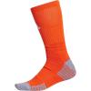 imageadidas 5Star Football Crew Socks for Mens and Womens Sports Soccer Volleyball 1PackOrangeWhite