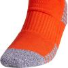 imageadidas 5Star Football Crew Socks for Mens and Womens Sports Soccer Volleyball 1PackOrangeWhite